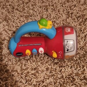 VTech Spin & Learn Color Flashlight - Red and Blue
